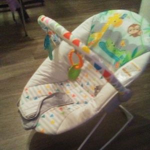 Safari Fun Vibrating Bouncer